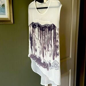 Chloe K Sheer Blouse